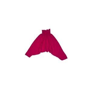 Handmade Fuchsia Boho Harem Pants - Women’s Size Medium